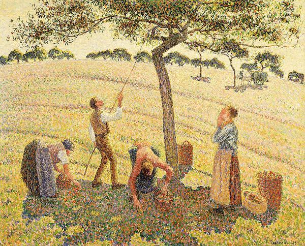 Camille Pissarro Apfelernte in Eragny China oil painting art